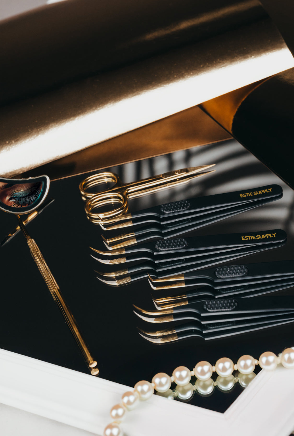 Silicone Handle Tweezer Duo